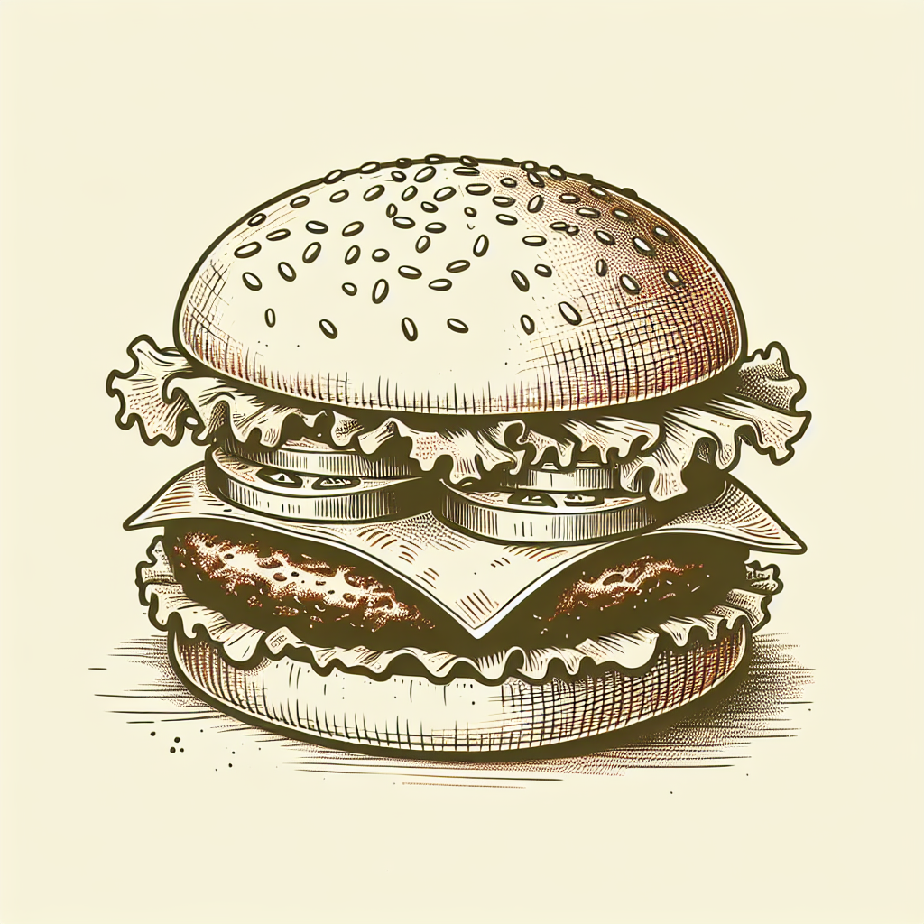 Großer Cheese-Burger