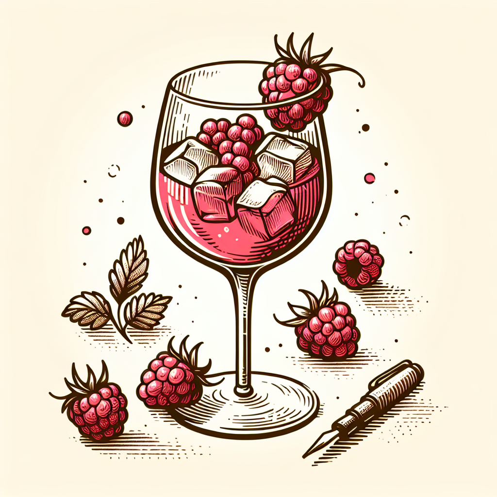 Himbeer-Spritz (auf Wunsch alkoholfrei)