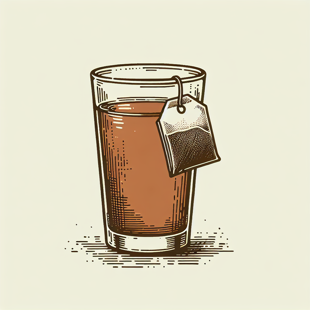 Großes Glas Tee (verschiedene Sorten)