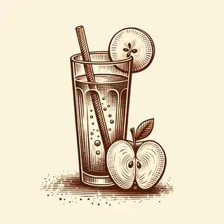 Apfel- oder Kirschsaftschorle 0,5 l