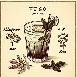 Hugo (auf Wunsch alkoholfrei)