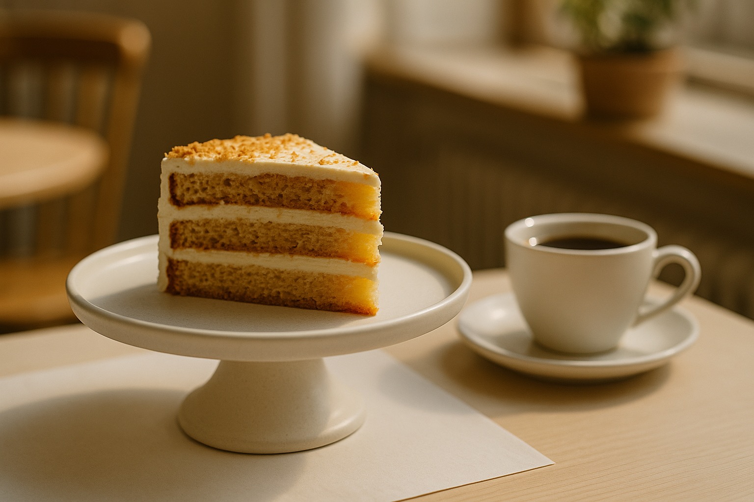 Sonntagstorte im Berg-Café